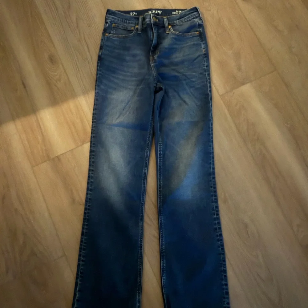 J Crew Classic Blue Slim Demi Boot NEW